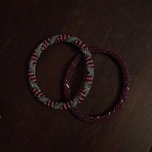 Lily and Laura bracelets